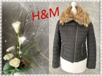 ♡ H&M ♡ Winterjacke, schwarz, Gr. 146, Jacke, Übergangsjacke Nordrhein-Westfalen - Gescher Vorschau