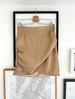 NA-KD Rock Lederrock Minirock beige braun M Bayern - Böbrach Vorschau
