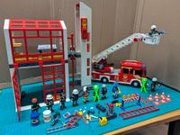 Playmobil Feuerwehr 9463 + Feuerwehrstation 5361 + Extras Mecklenburg-Vorpommern - Greifswald Vorschau