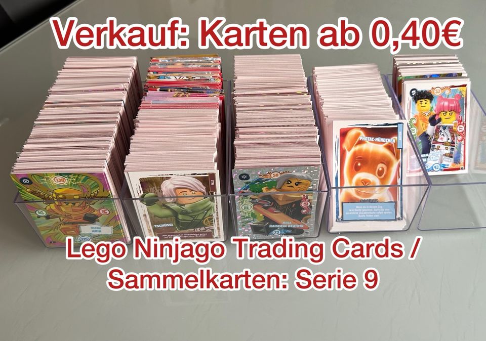 Lego Ninjago Serie 9 Karten Einzelverkauf Trading Cards in Bremen