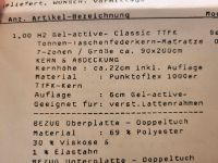 7 Zonen Taschen Federkernmatratze ☆ 90 x 200 neuwertig Berlin - Reinickendorf Vorschau