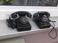 2 Bakelit Telefone Wählscheibe in schwarz: Post W49 & W49 Siemens Altona - Hamburg Osdorf Vorschau
