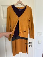 S.Oliver Kleid + Strick Jacke chic+bequem ocker+violett nur1-2xge Nordrhein-Westfalen - Solingen Vorschau