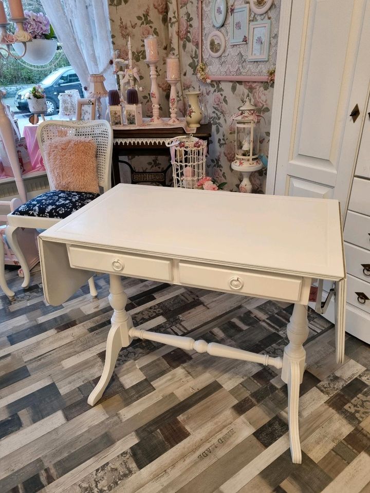 ⚘️⚘️Shabby Chic Klapptisch Schreibtisch  Küchentisch ⚘️⚘️ in Herne