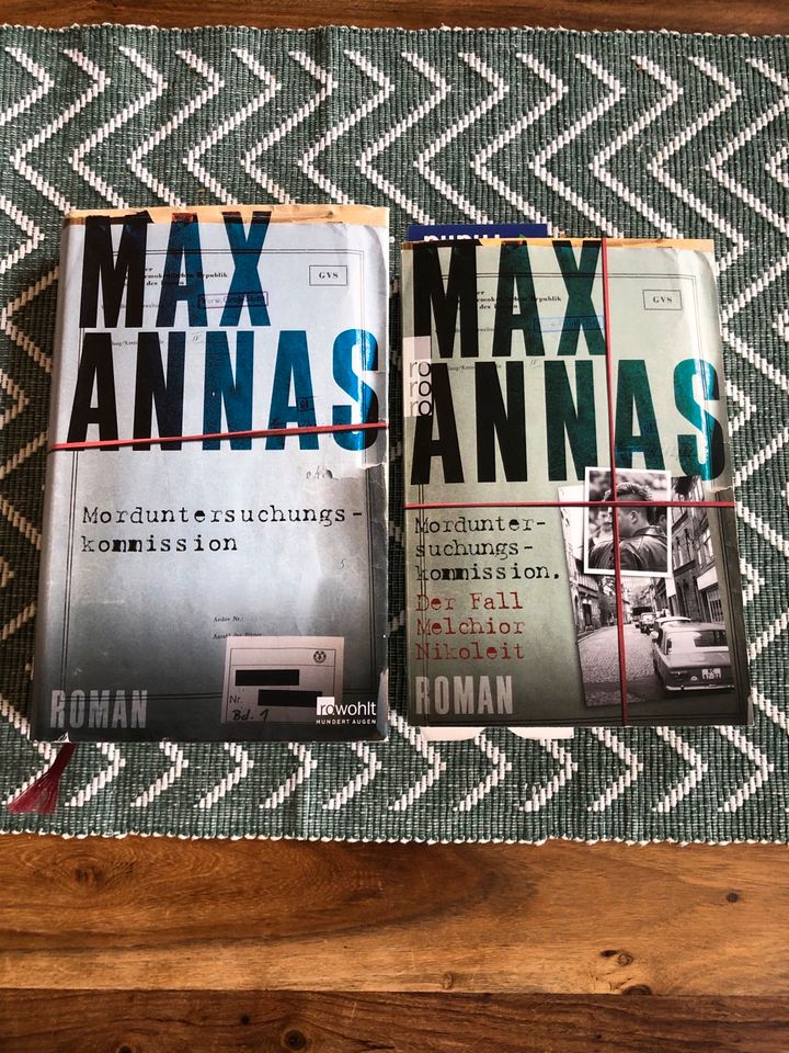 Buch Max Annas Morduntersuchungskommision 1 2 in Magdeburg