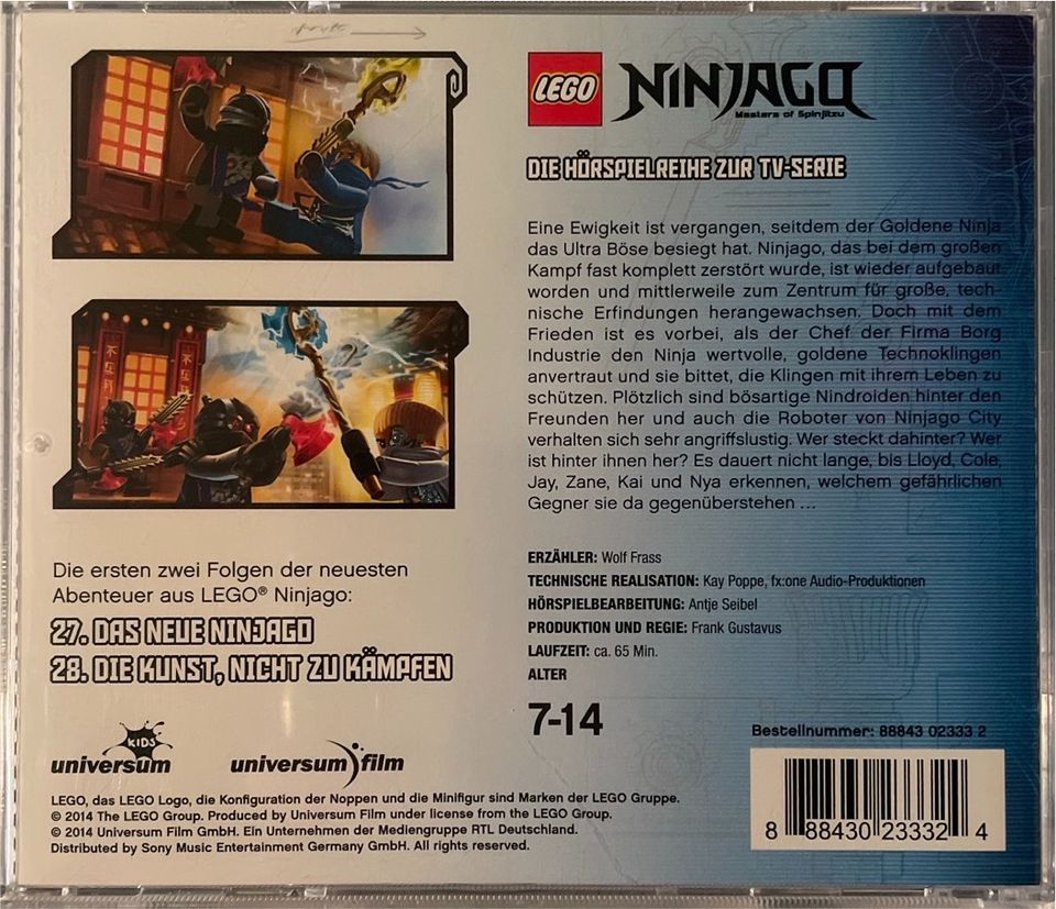 Lego Ninjago 10-Hörspiel zur TV Serie in Pattensen