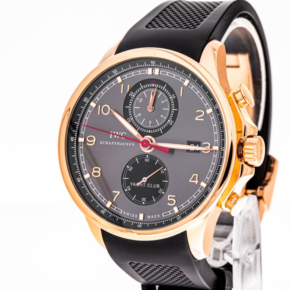 IWC Yacht Club 45 Chronograph Portugieser Rose Gold GrauI W390202 in Hannover