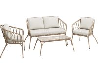 NEU OBI, Lounge-Set Gordonvale 4-teilig, Beige Wuppertal - Barmen Vorschau