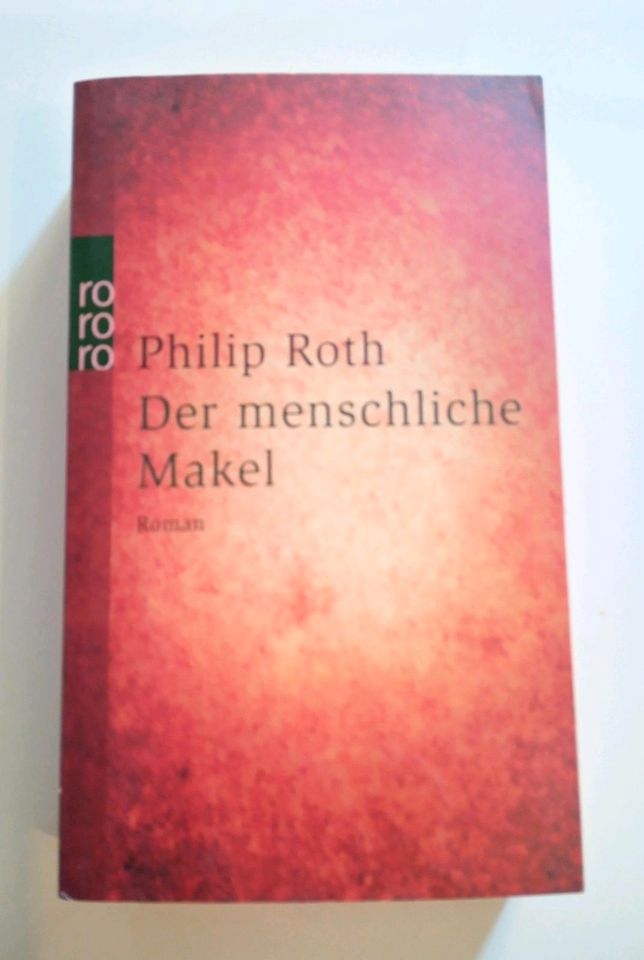 ❤️ Top Buch ❤️ Der menschliche Makel ❤️ Philip Roth ❤️ in Dresden