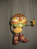 Holz Handspielpuppe Marionette Rheinland-Pfalz - Birkenheide Vorschau