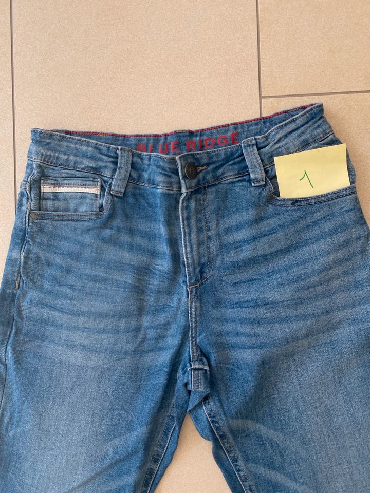 Jeans Jungen WE Blue Ridge Größe 170 slim Neuwertig in Bad Soden am Taunus