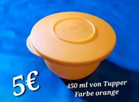 Tupperschüssel Orange 450 ml Niedersachsen - Ganderkesee Vorschau