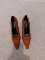 NEU Pumps MANGO Echtleder 40 cognac Business Hessen - Offenbach Vorschau