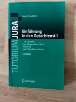 Einführung in den Gutachtenstil Springer Tutorium Jura Hessen - Vellmar Vorschau