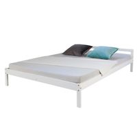 Bett Holzbett Futonbett Doppelbett Holz Weiss 140x200 NEU 057-Er Thüringen - Erfurt Vorschau