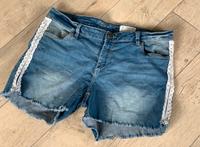 Jeans Shorts / Hotpants mit Spitze Bayern - Wilhelmsthal Vorschau