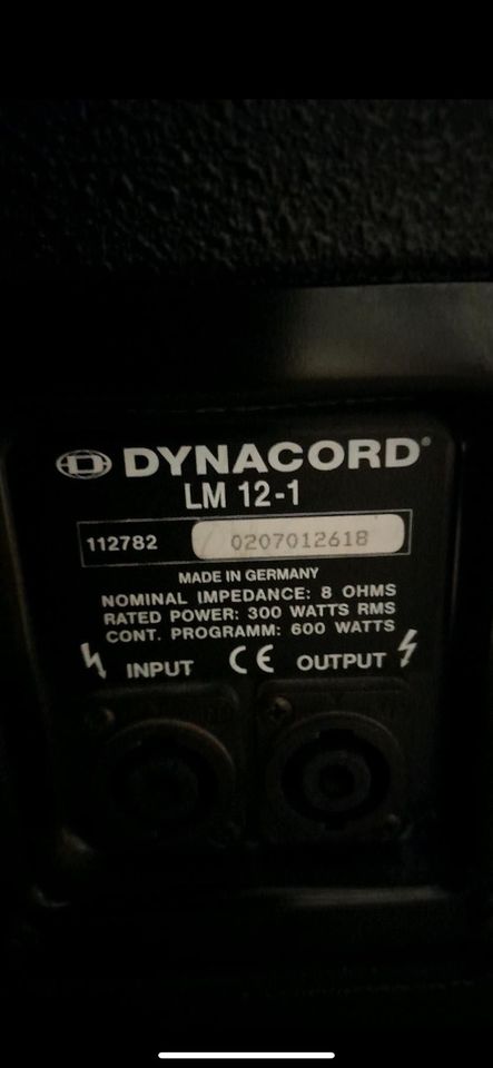 Dynacord Little Max 2 (passive PA) in Giebelstadt