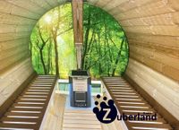 20% Rabatt, Fass Sauna 4mx2,2mØ, Voll Panorama, 6Pers., Saunafass Niedersachsen - Delligsen Vorschau