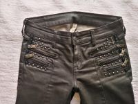 Mango Hose Lederlook mit Nieten Gr 34 Biker Hessen - Willingen (Upland) Vorschau