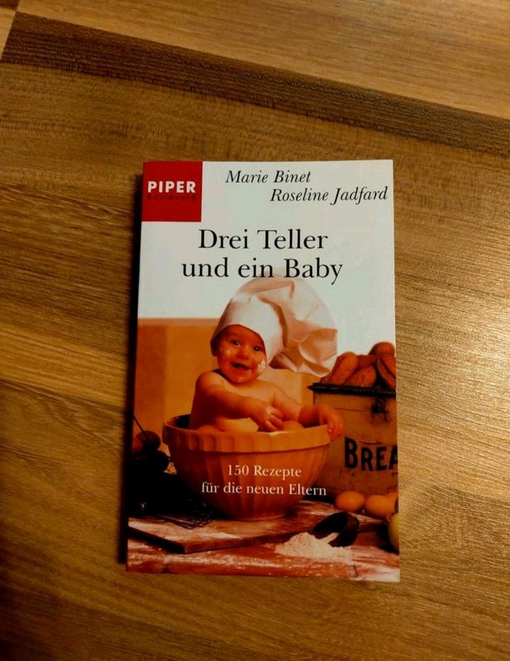 Kochbuch "Drei Teller und ein Baby" in Wittstock/Dosse