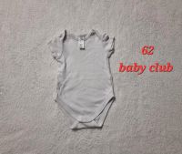 Baby 62 Body Bodies weiß kurzarm baby club Nordrhein-Westfalen - Paderborn Vorschau