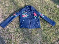 Gant Blaue Jacke bestickt Blumen toll Niedersachsen - Adendorf Vorschau