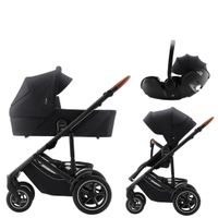 Britax Römer SMILE 5Z - 3in1 Kinderwagen-Set - Galaxy Black - inkl. Babywanne + Sportsitz + BABY-SAFE PRO + XXL-Zubehörpaket - NEU Hessen - Fulda Vorschau