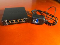 D-Link DGS-105 5 Port Gigabit Switch, Top Zustand Niedersachsen - Braunschweig Vorschau