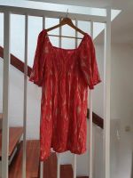 Kleid Gesmokt, Carmen Vera Moda Gr. XL Rot Nordrhein-Westfalen - Monheim am Rhein Vorschau