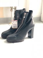 Sehr schöne neue Leder-Boots/ Stiefeletten von Zara, Größe 38 Dortmund - Marten Vorschau