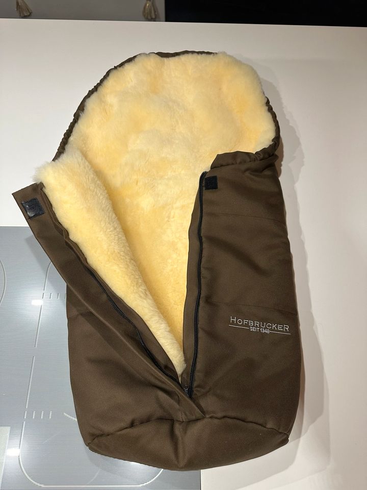 Hofbrucker Lammfellsack Eskimo für Babywanne/Kindersitz/Bugggy in Köln