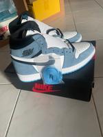 Nike Air Jordan 1  High University Blue, Größe 42,5 Neu + OVP Sachsen - Freiberg Vorschau