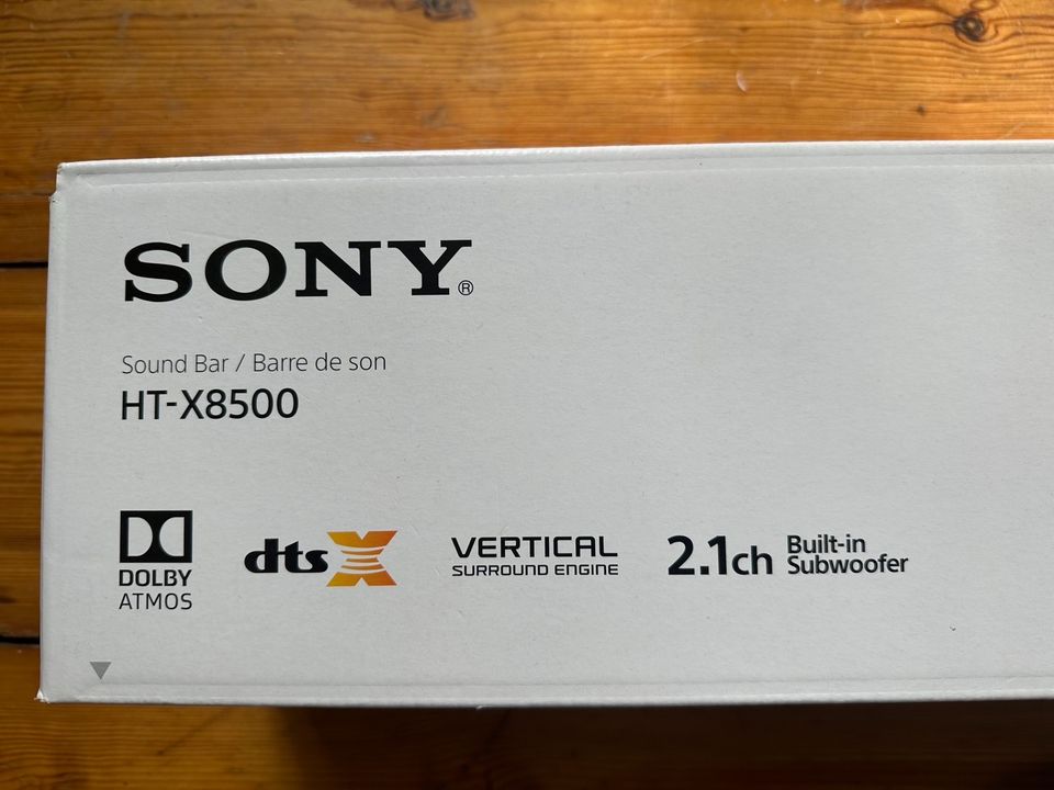 NEU Sony HT-X8500 Soundbar (4K HDR, Surround Sound) in Berlin