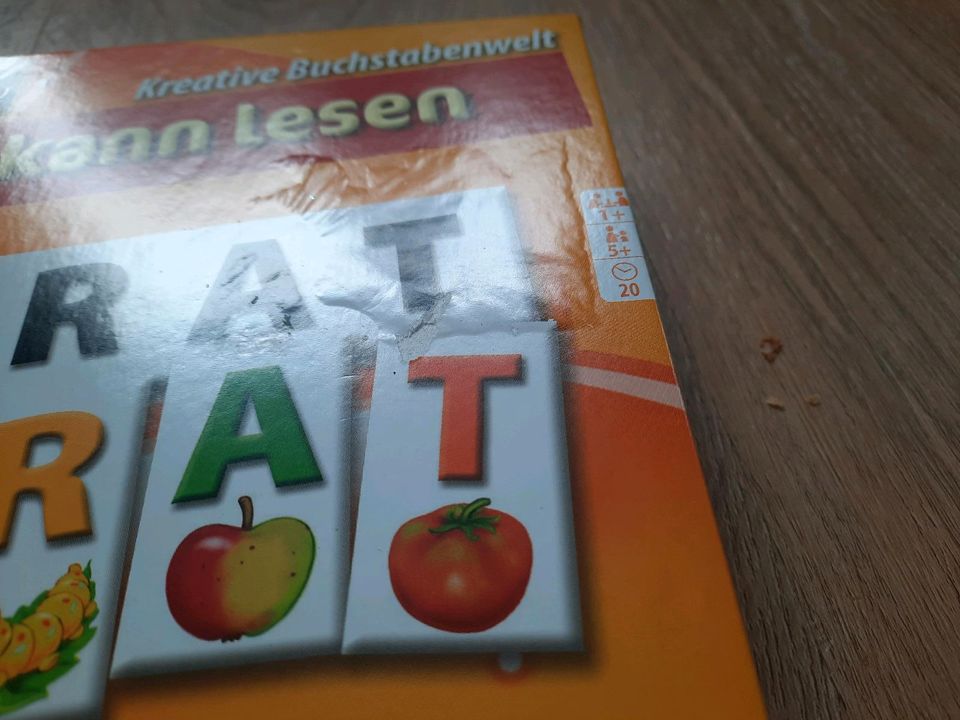 Lesen lernen Buchstaben legen Anlaut Methode Montessori in Aurich