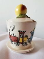 Marmeladendose Zuckerdose W. Goebel 1960 Motiv Eisenbahn Apfel Rheinland-Pfalz - Osthofen Vorschau