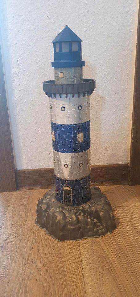 Ravensburger 3D Puzzle, Leuchtturm (Blau) in Belm