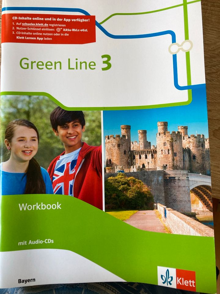 Green line 3 book in Regensburg