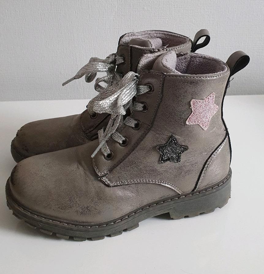 Ernstings Family Topolino Stiefel Mädchen Gr. 30 grau in Düren