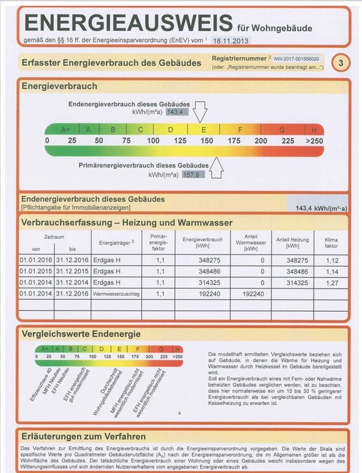 Bielefeld-Gellershagen: Uni-Nähe / 3 Zimmer Wohnung 64m² Erbpacht in Bielefeld