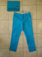 Hose 7/8 Aqua/Meeresgrün mit Umschlag, Gr.38+Schal von FRAAS Baden-Württemberg - Gengenbach Vorschau