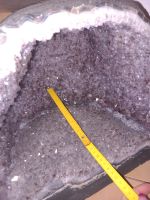 ♡•♡ 43.000g Amethyst Druse lila♡•♡ mit Anflug bräunlichen Hämatit Dresden - Niedersedlitz Vorschau