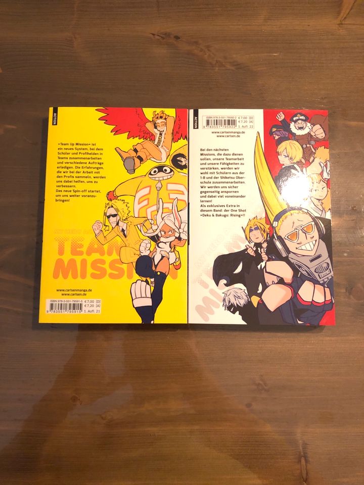 Manga: My Hero Academia - Team Up Mission 1 2 in Bottrop