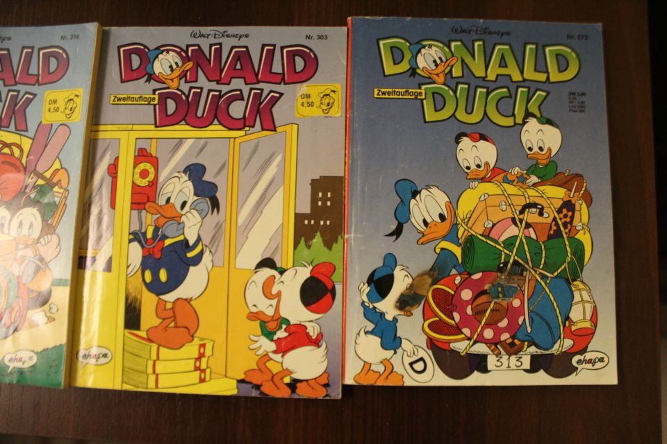 Comics "Onkel Dagobert" und "Donald Duck" in Niederkassel
