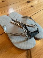 Havaianas neu 35 36 Silber grau Schuhe Schlappen Berlin - Steglitz Vorschau