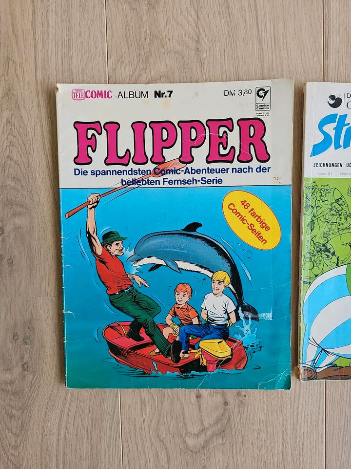 Comic Hefte  Flipper Streit um Asterix der Gallier in Höchst im Odenwald