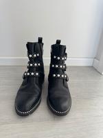 Stiefel von Tamaris mit Perlen, Größe 37 Niedersachsen - Melbeck Vorschau