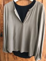 Shirt Bluse, ca. 40/42, braun/grau (ohne das Unterhemd) Stuttgart - Stuttgart-Nord Vorschau