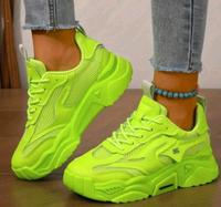 Tolle Sneaker Trainingsschuhe Sportschuhe 41 Neuwertig! Neon Grün Schleswig-Holstein - Glücksburg Vorschau
