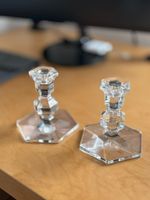 Val St. Lambert crystal candle holders Pankow - Prenzlauer Berg Vorschau