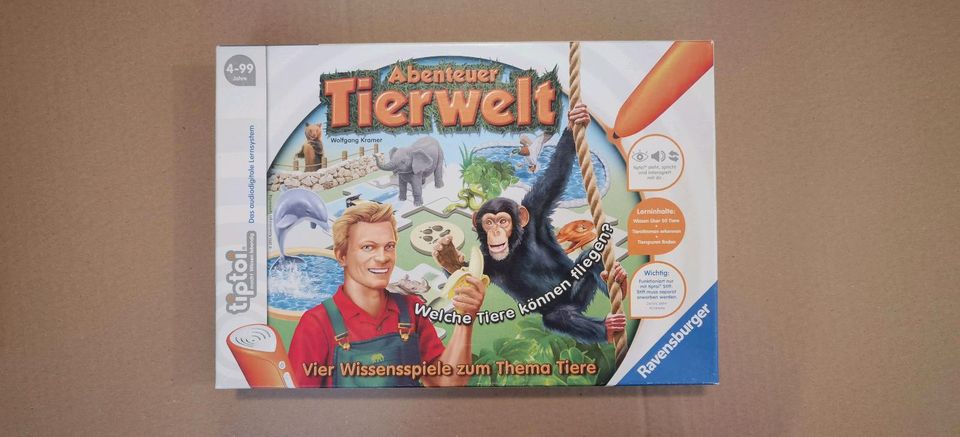 tiptoi Spiel "Abenteuer Tierwelt" vollständig in Riegelsberg